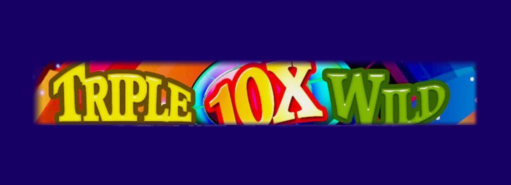 Triple 10X Wild Classic Three Reel Slots Game