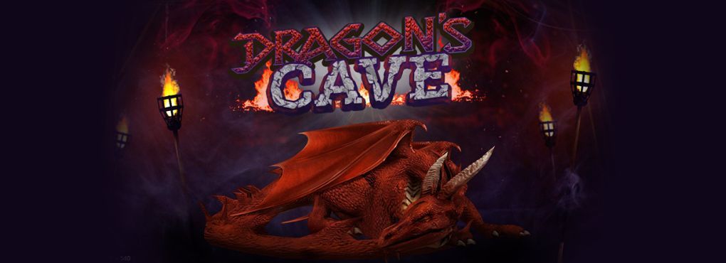 The Dragon’s Cave Slots is Protected by The Fearsome Dragon