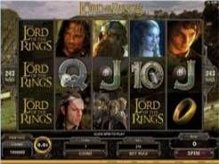 Play Lord of the Rings Slots now!